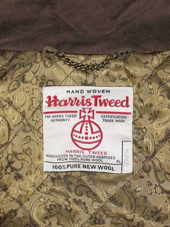 Harris Tweed Fieldcoat, Mustard – Bild 3