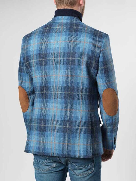 Harris Tweed Sakko Blau 612 – Bild 3