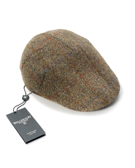 Harris Tweed Cap 630 Natürliche Farbtöne