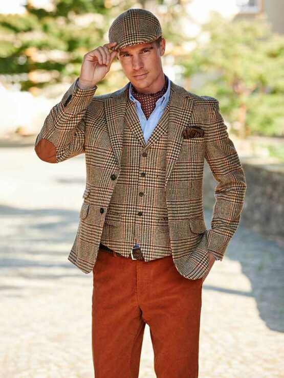 Harris Tweed Sakko Scot Check 625 – Bild 6