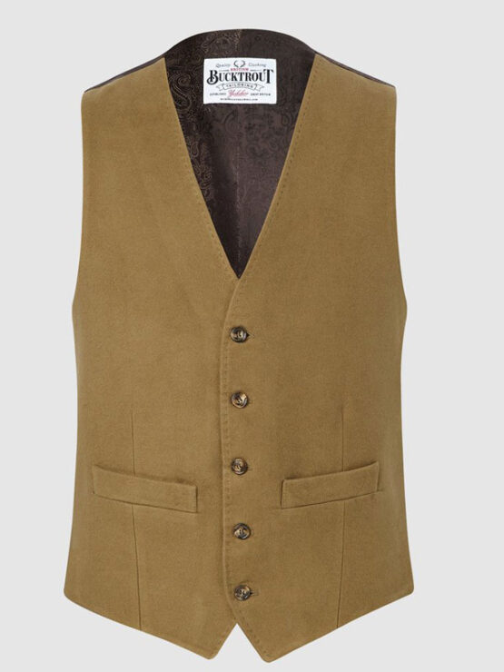 Moleskin Waistcoat - Lovat