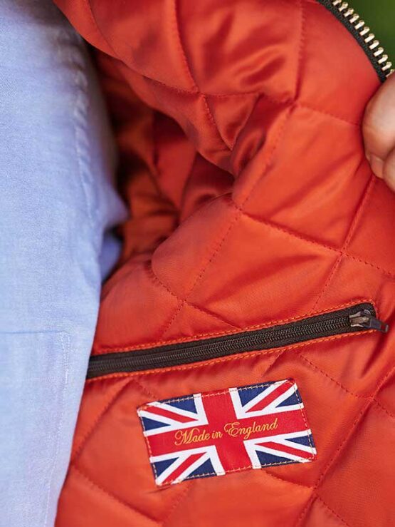Wellington Water Resistant Wax Jacket, grün – Bild 4
