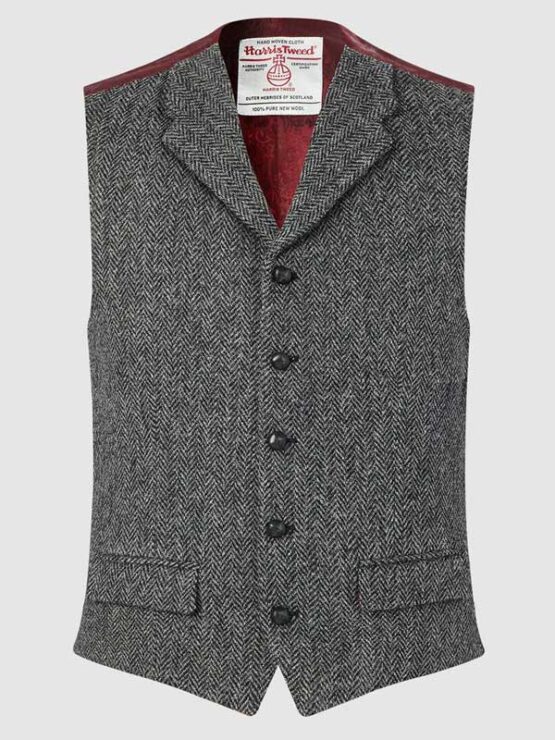 ANGUS WAISTCOAT - CHARCOAL
