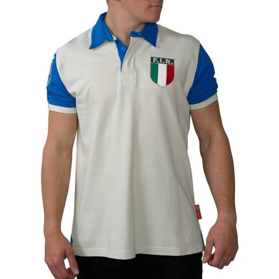 Italy Vintage Rugby Polo Shirt – Bild 6