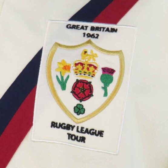 1962 Rugby League Ashes Great Britain Polo Shirt – Bild 3