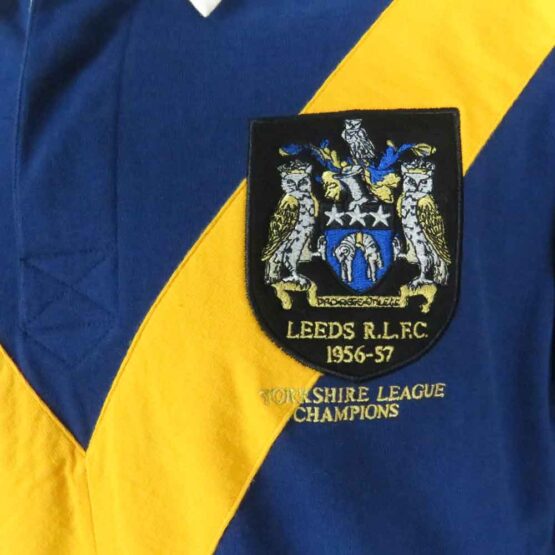 Leeds Rugby League 1956 Rugby League Shirt – Bild 3