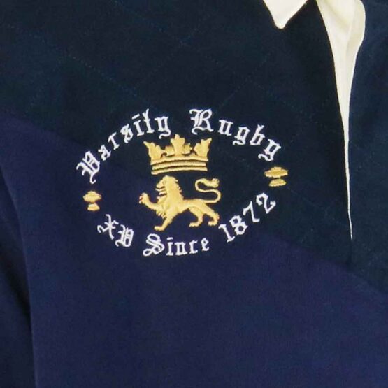Oxford Varsity Rugby Shirt ‘Dark Blues’ Vintage – Bild 5