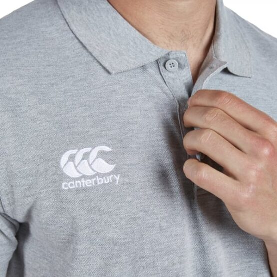 CANTERBURY, MENS WAIMAK POLO SHIRT GRIJS – Bild 3