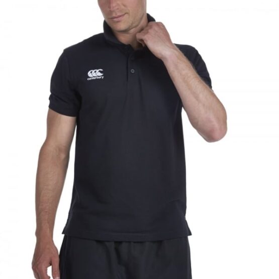 CANTERBURY, MENS WAIMAK POLO SHIRT ZWART – Bild 2