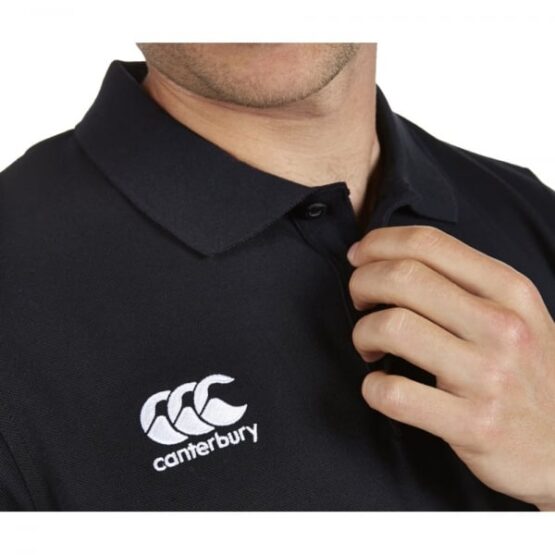 CANTERBURY, MENS WAIMAK POLO SHIRT ZWART – Bild 4