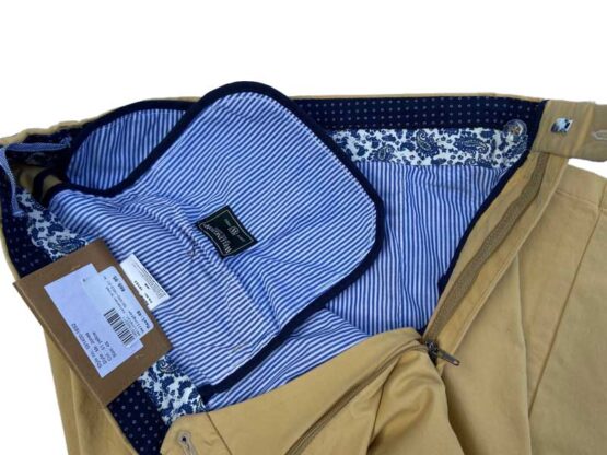 Wellington Chino, Mr. Jones katoenen broek licht geel – Bild 3
