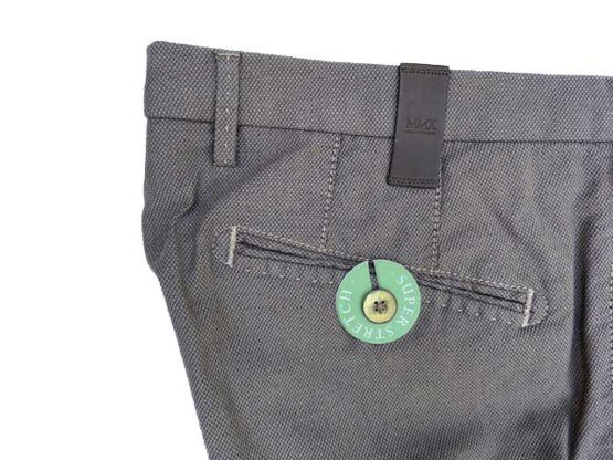 MMX CHINO, KATOENEN BROEK MET STEEKZAKKEN, BRUIN – Bild 3