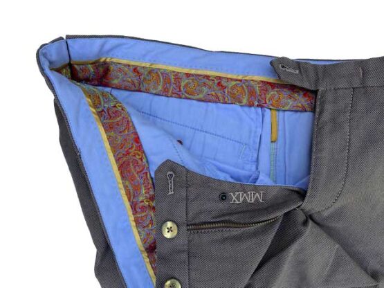 MMX CHINO, KATOENEN BROEK MET STEEKZAKKEN, BRUIN – Bild 4