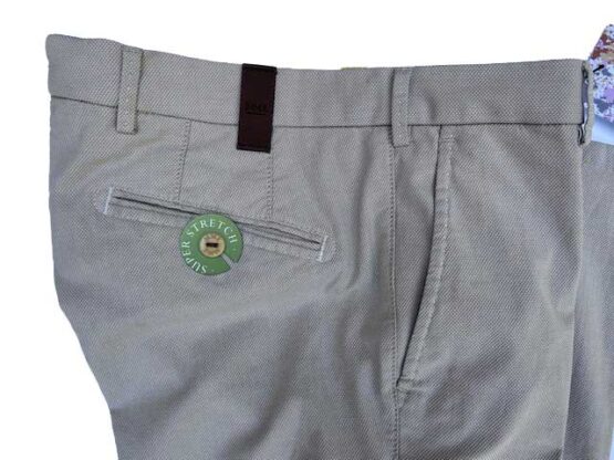 MMX CHINO, KATOENEN BROEK MET STEEKZAKKEN, SAND – Bild 2