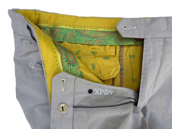 MMX CHINO, KATOENEN BROEK MET STEEKZAKKEN, SAND – Bild 4