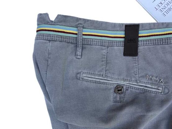MMX CHINO, KATOENEN BROEK MET STEEKZAKKEN, GRIJS/TAUPE – Bild 3