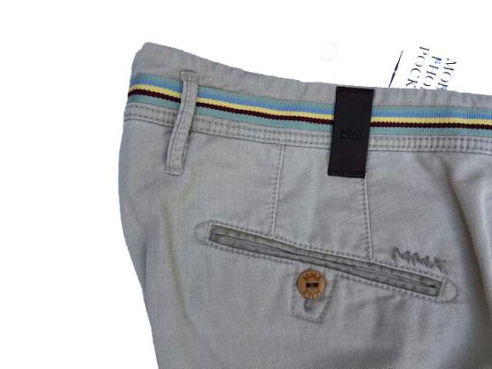 MMX CHINO, KATOENEN BROEK MET STEEKZAKKEN, ZANDKLEUR – Bild 3