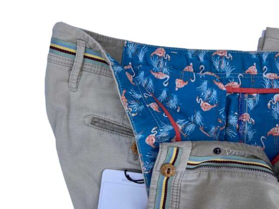 MMX CHINO, KATOENEN BROEK MET STEEKZAKKEN, ZANDKLEUR – Bild 4