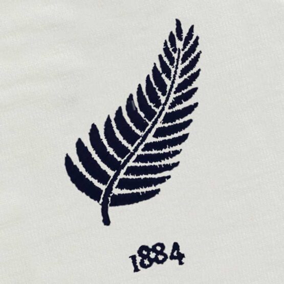 New Zealand 1884 Rugby Shirt, Away Shirt Weiss – Bild 4