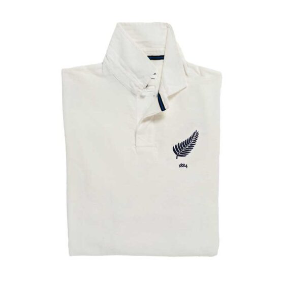 New Zealand 1884 Rugby Shirt, Away Shirt Weiss – Bild 3