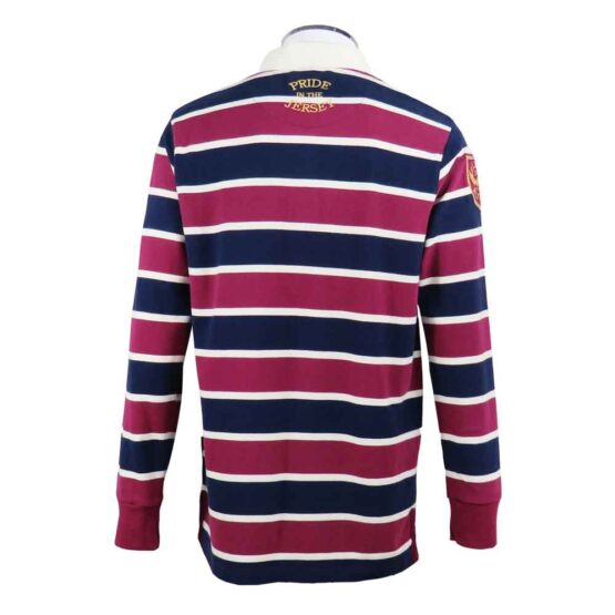 ENGLAND RUGBY SHIRT VINTAGE TRIPLE BLUE – Bild 2