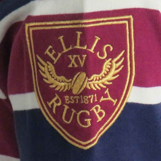 ENGLAND RUGBY SHIRT VINTAGE TRIPLE BLUE – Bild 5