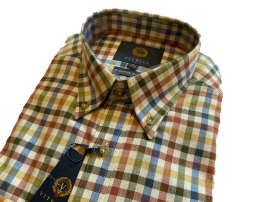 Flannel Shirt Viyella Ruitje – Bild 2