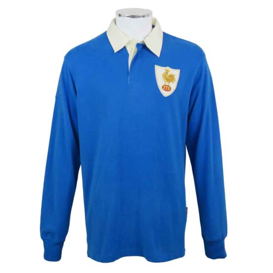 RETRO FRANCE RUGBY SHIRT