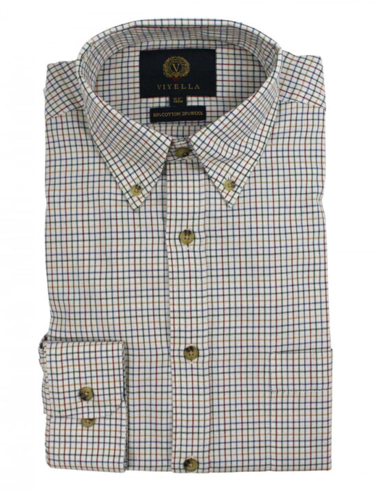 Flannel Shirt Viyella Tattersal mini