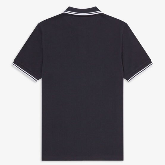 FRED PERRY, POLO, NAVY/WHITE/WHITE – Bild 2