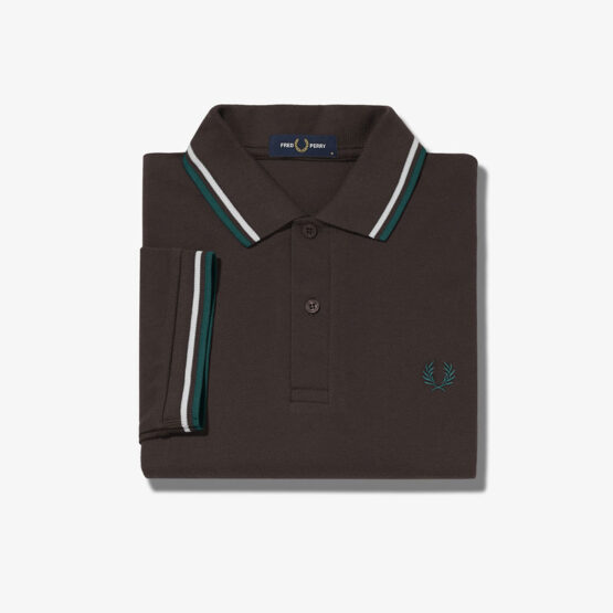 FRED PERRY, POLO, LIQUERICE BROWN – Bild 3