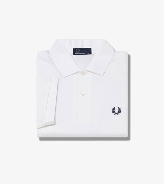 FRED PERRY, POLO, WHITE – Bild 2
