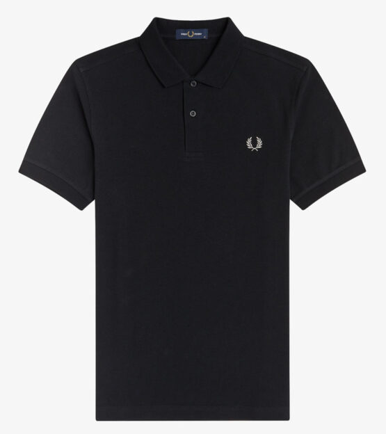 FRED PERRY, POLO, BLACK