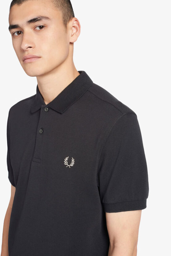 FRED PERRY, POLO, BLACK – Bild 4