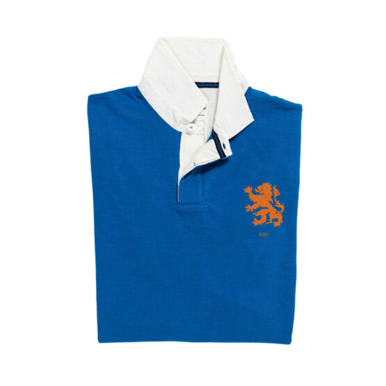 Netherlands 1930 Rugby Shirt Blue – Bild 2