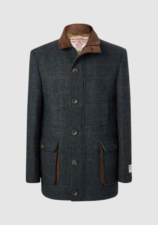 Harris Tweed Fieldcoat, Blue