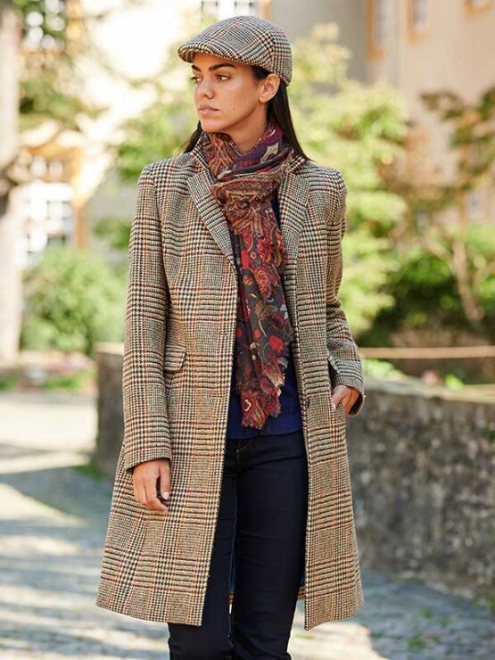 Wellington, Harris Tweed damesjas met grote overruit – Bild 2