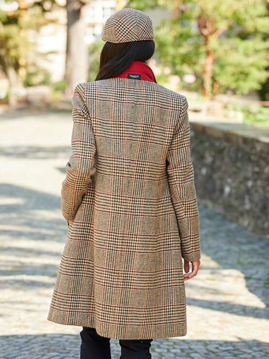 Wellington, Harris Tweed damesjas met grote overruit – Bild 5