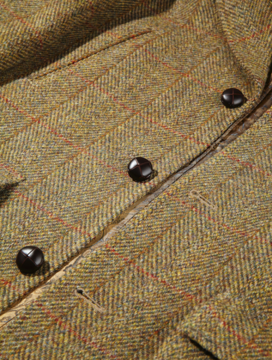 Harris Tweed Utility Jacket Mustard – Bild 3