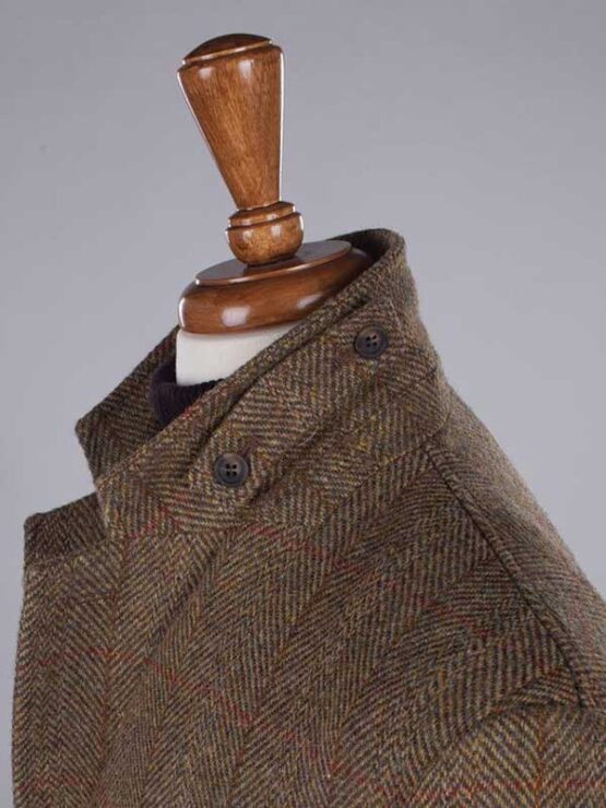 Harris Tweed Utility Jacket Mustard – Bild 4