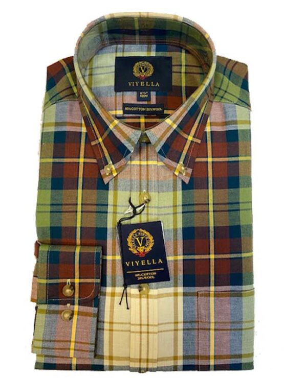 Flannel Shirt Viyella Grote Overruit