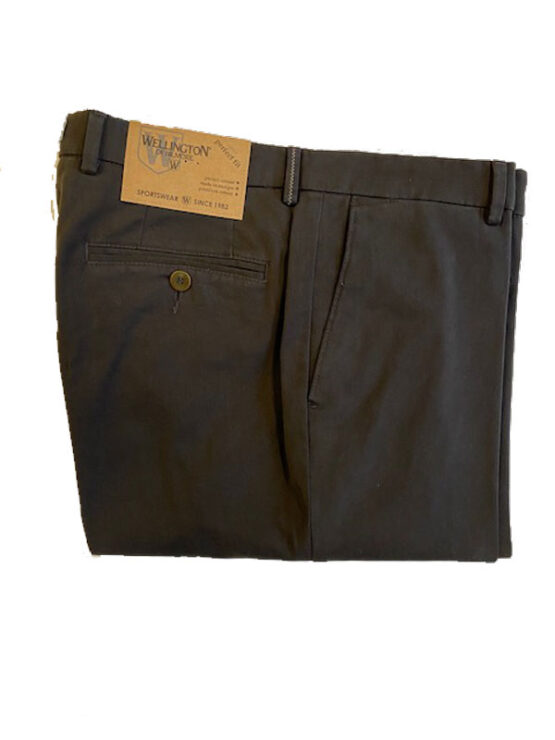 Wellington Katoenen Pantalon Bruin – Bild 4
