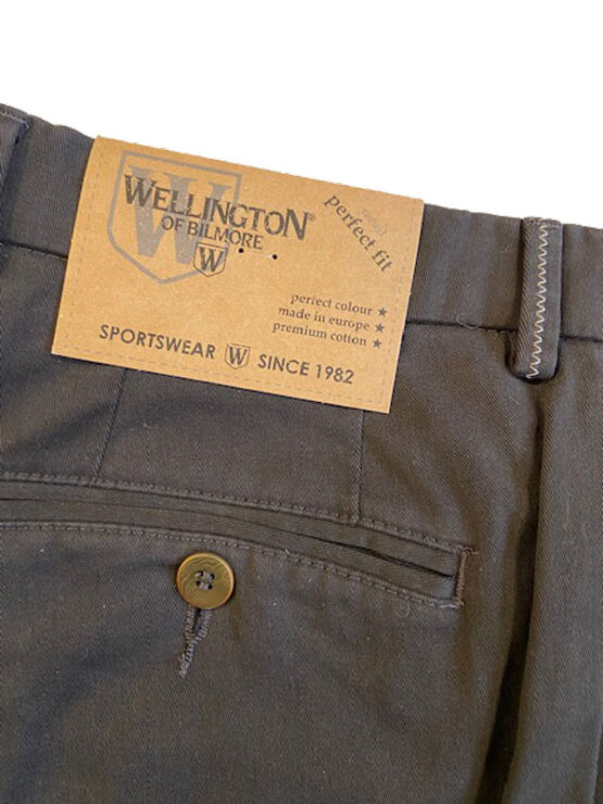 Wellington Katoenen Pantalon Bruin – Bild 3