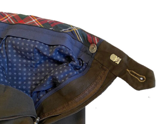 Wellington Katoenen Pantalon Bruin – Bild 2