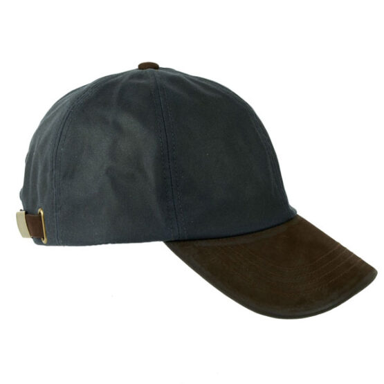 Wax Baseball Cap Navy
