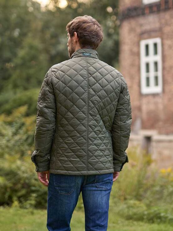 Wellington  – sportlich leichte Steppjacke in grün – Bild 2