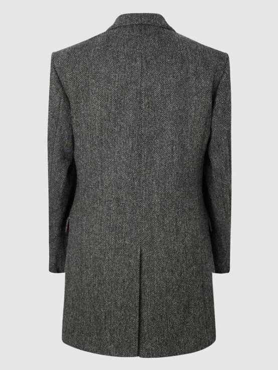 Harris Tweed Murdo Coat - Charcoal – Bild 2