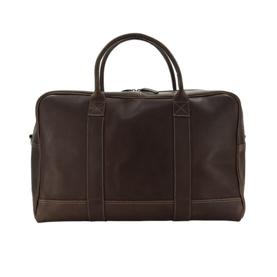 Harris Tweed Lederen Reistas, Alasdale Holdall – Bild 2