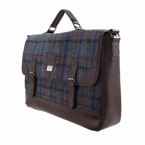 Harris Tweed Tas, The Finsbay PU Briefcase – Bild 2