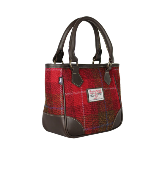 Bucktrout York Handbag Red Check